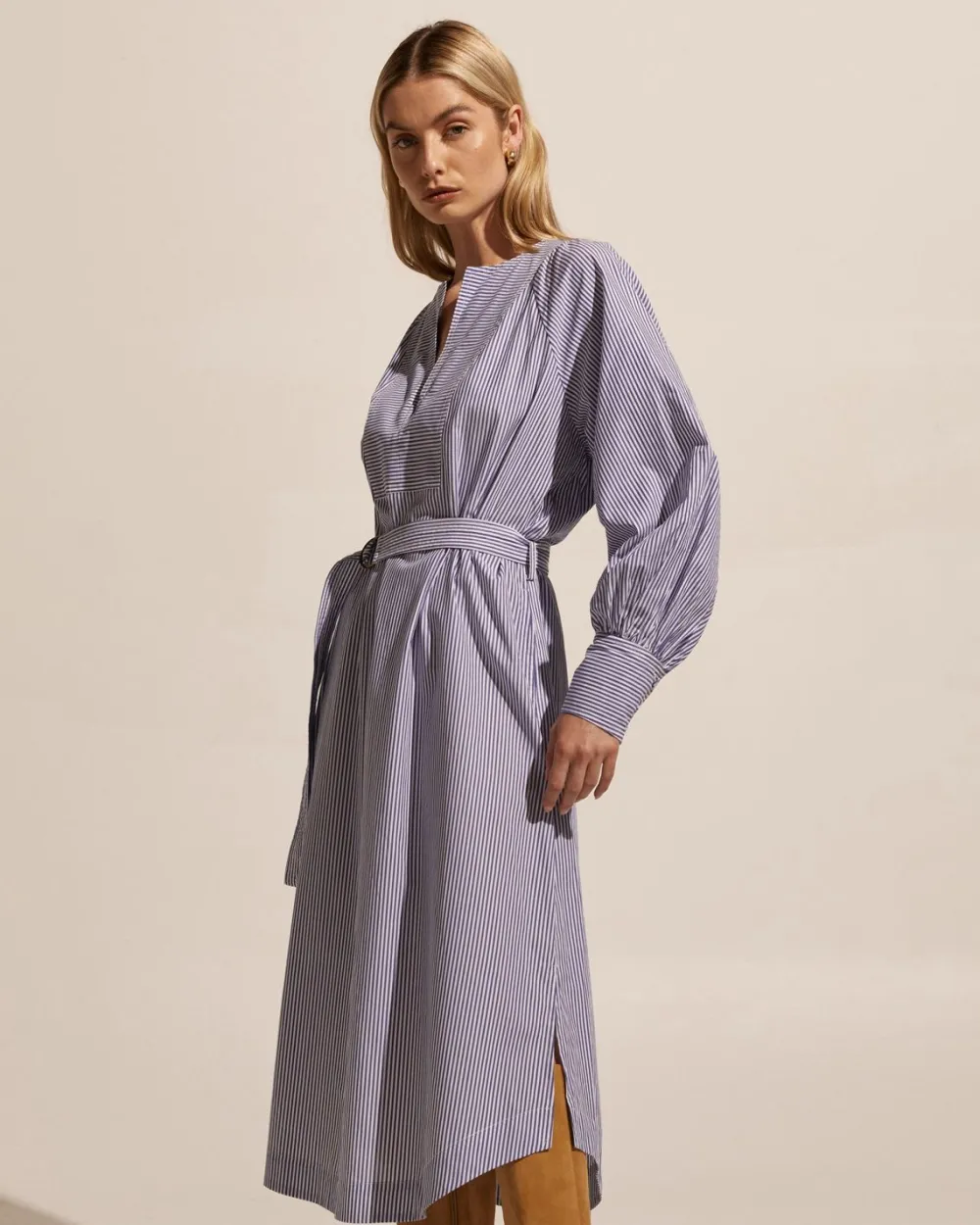 zoe kratzmann Standpoint Dress-Navy Stripe|Women Dresses