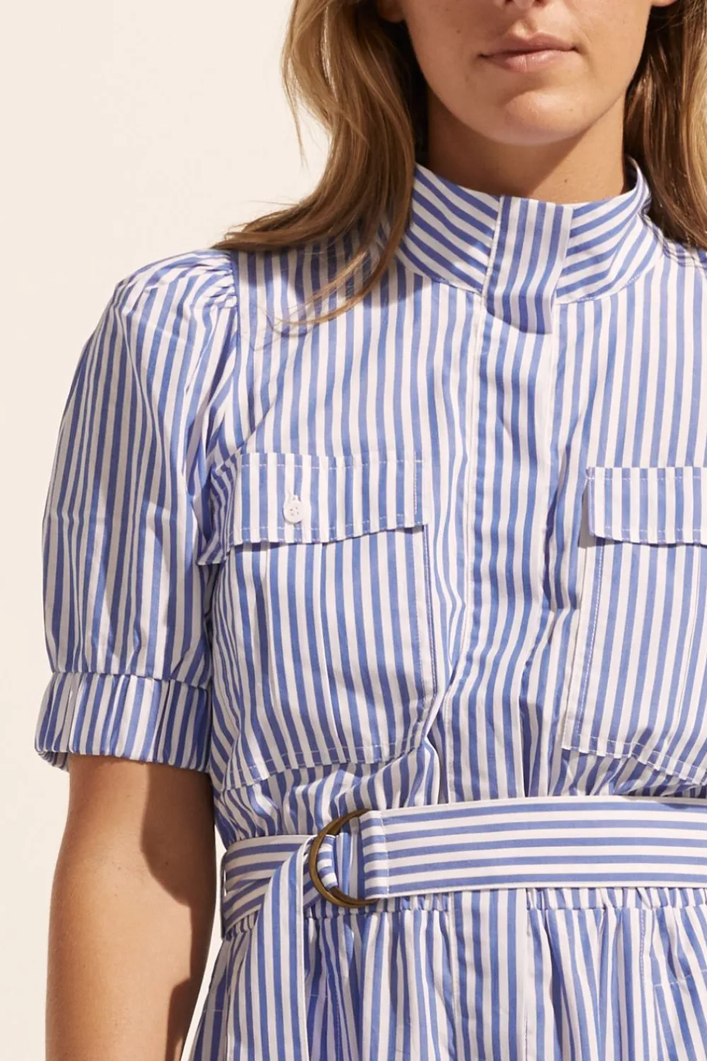 zoe kratzmann Starling Dress-Cobalt Stripe|Women Dresses