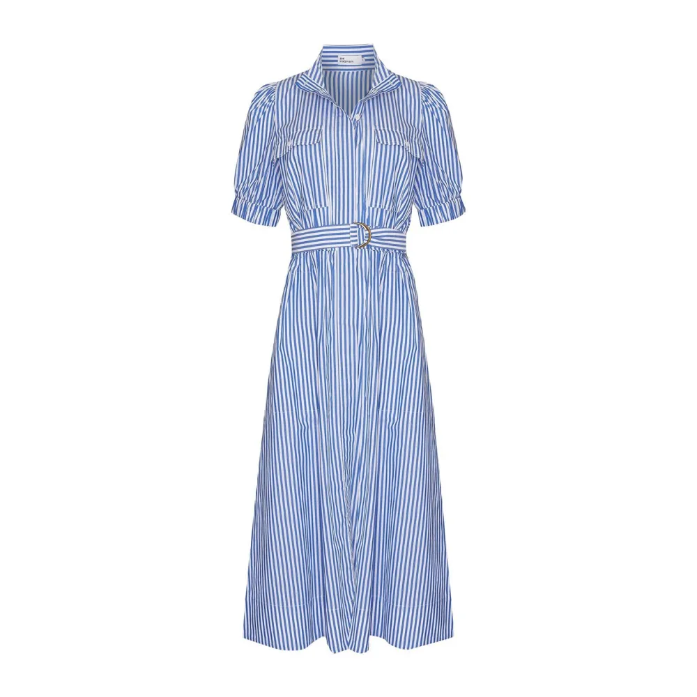 zoe kratzmann Starling Dress-Cobalt Stripe|Women Dresses