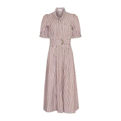 zoe kratzmann Starling Dress-Mocha Stripe|Women Dresses