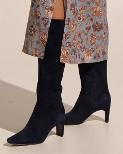 zoe kratzmann Steam Boot-Indigo Suede|Women Boots