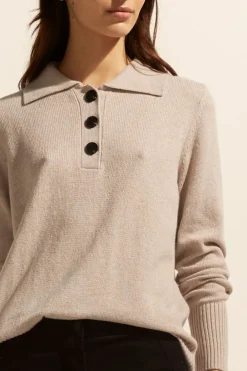 zoe kratzmann Steer Knit-Stone|Women Knitwear