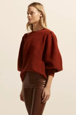 zoe kratzmann Survey Knit-Clay|Women Knitwear