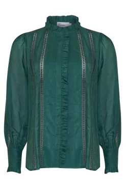 zoe kratzmann Swoon Top-Green|Women Tops