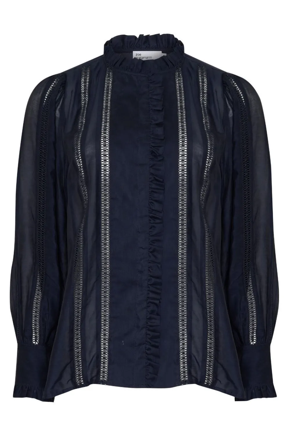 zoe kratzmann Swoon Top-Indigo|Women Tops