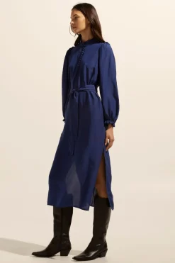 zoe kratzmann Tact Dress-Slate|Women Dresses