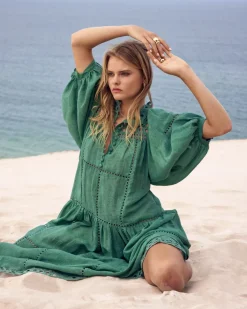 zoe kratzmann Tactic Dress-Pine|Women Dresses