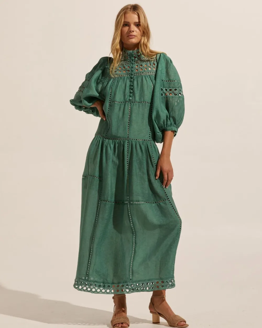 zoe kratzmann Tactic Dress-Pine|Women Dresses