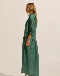 zoe kratzmann Tactic Dress-Pine|Women Dresses