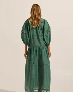 zoe kratzmann Tactic Dress-Pine|Women Dresses