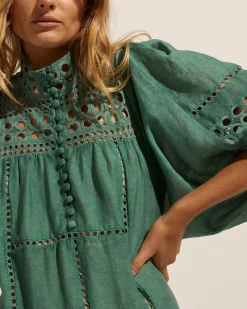 zoe kratzmann Tactic Dress-Pine|Women Dresses