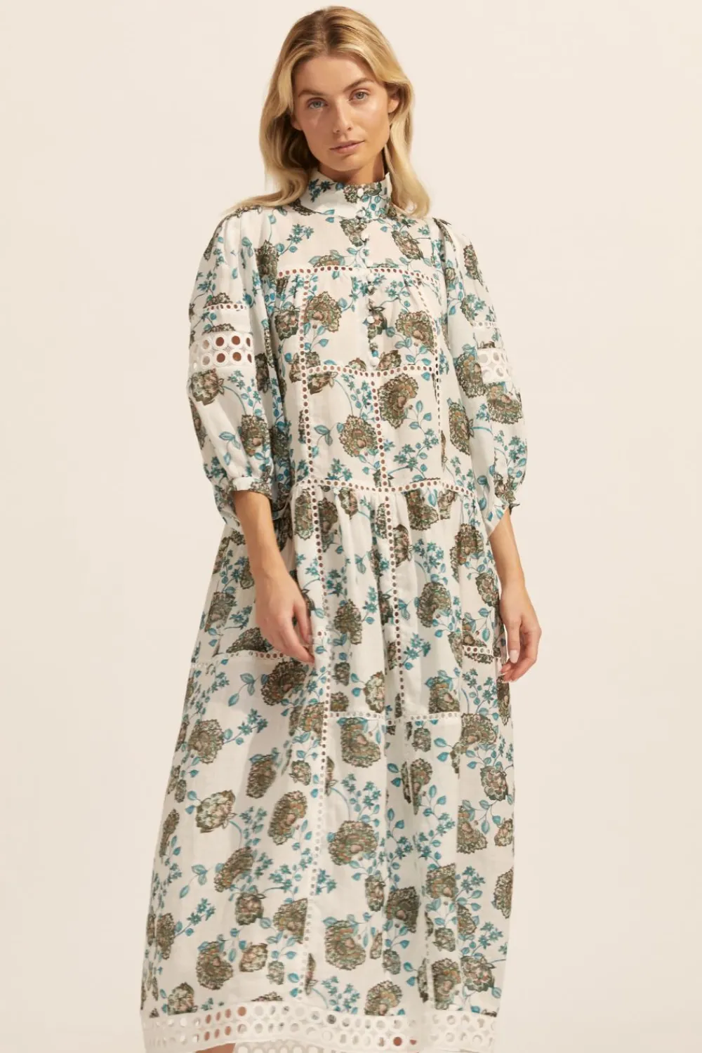 zoe kratzmann Tactic Dress-Sage Botanic|Women Dresses