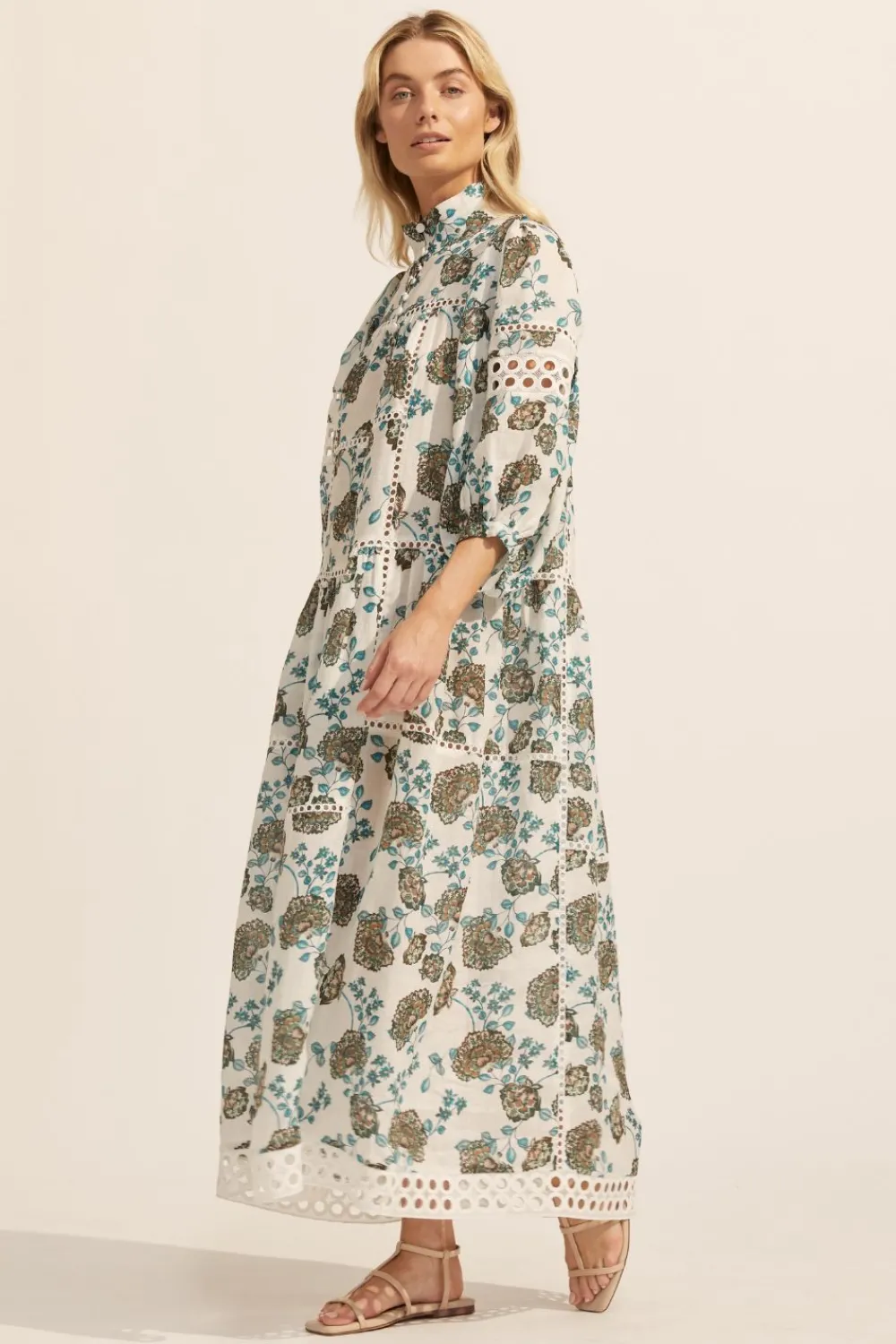 zoe kratzmann Tactic Dress-Sage Botanic|Women Dresses