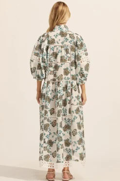 zoe kratzmann Tactic Dress-Sage Botanic|Women Dresses