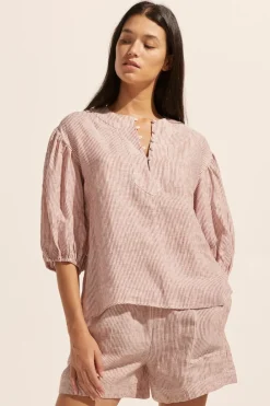 zoe kratzmann Theme Top-Ginger Stripe|Women Tops