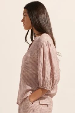 zoe kratzmann Theme Top-Ginger Stripe|Women Tops