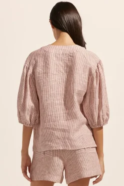 zoe kratzmann Theme Top-Ginger Stripe|Women Tops