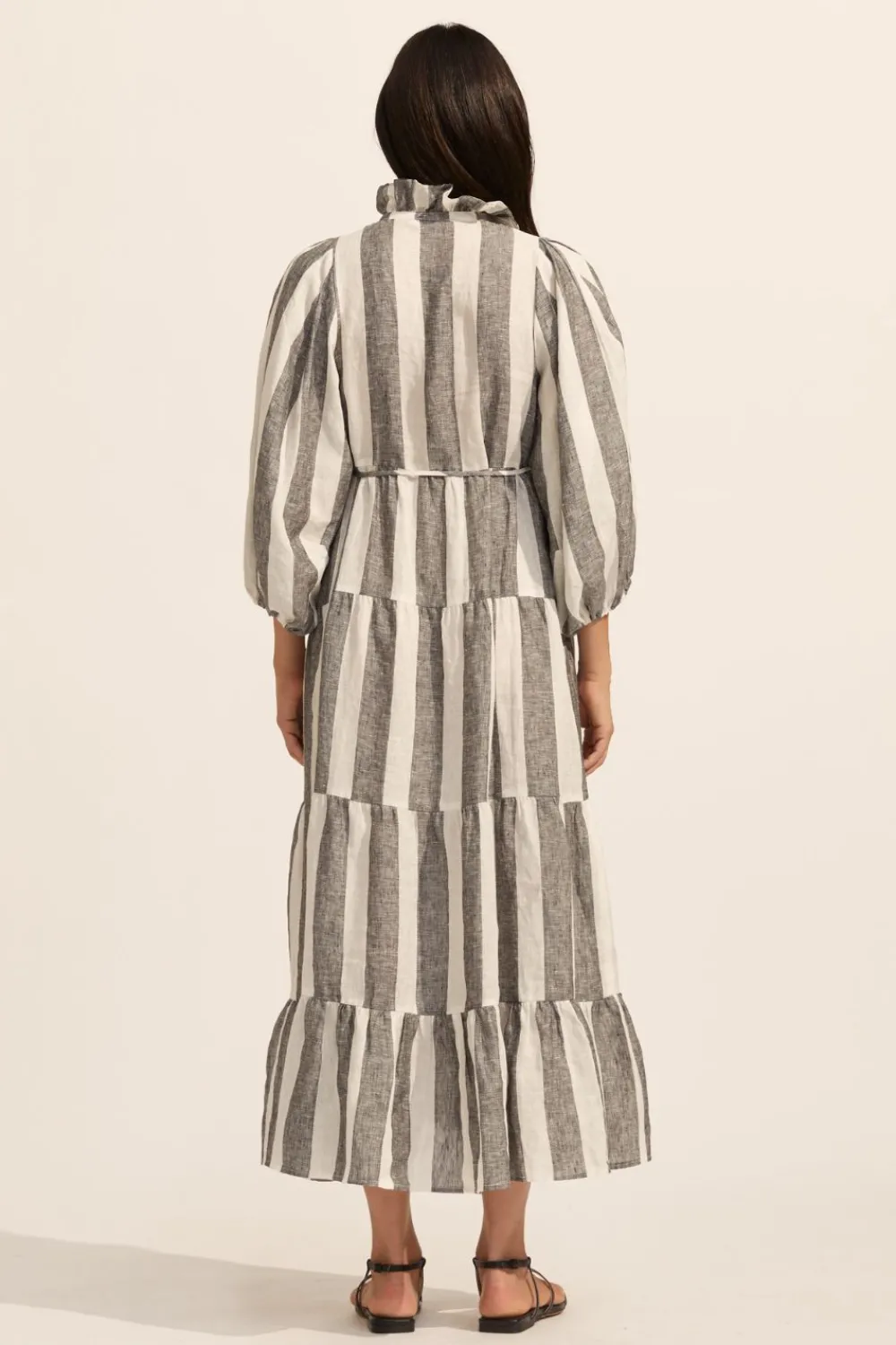 zoe kratzmann Toast Dress-Black Wide Stripe|Women Dresses