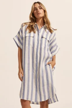 zoe kratzmann Troppo Dress-Wide Ocean|Women Dresses