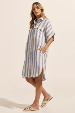 zoe kratzmann Troppo Dress-Wide Ocean|Women Dresses