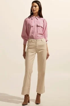 zoe kratzmann Underpin Top-Magenta Stripe|Women Tops