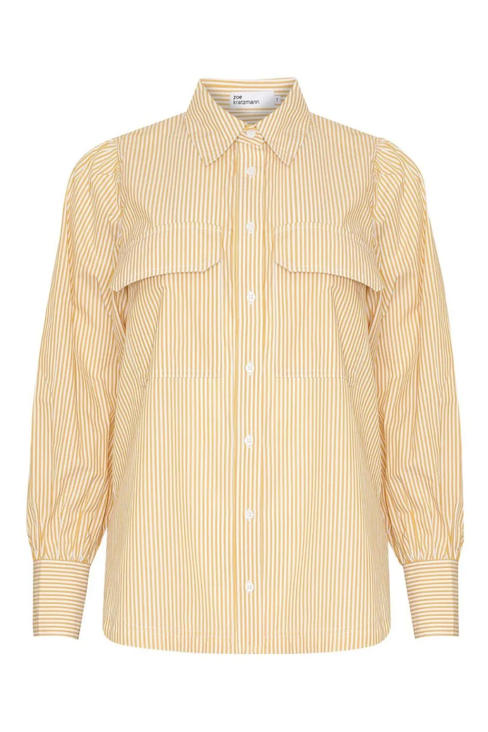 zoe kratzmann Underpin Top-Ochre Stripe|Women Tops