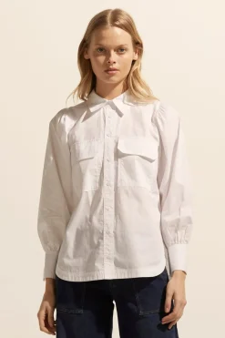 zoe kratzmann Underpin Top-Porcelain|Women Tops