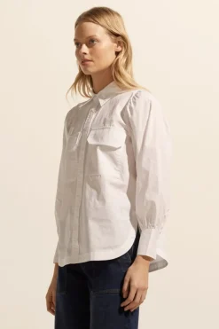 zoe kratzmann Underpin Top-Porcelain|Women Tops