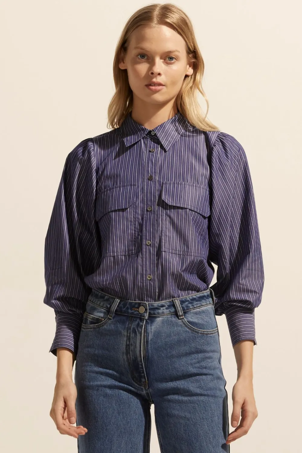 zoe kratzmann Underpin Top-Yale Stripe|Women Tops