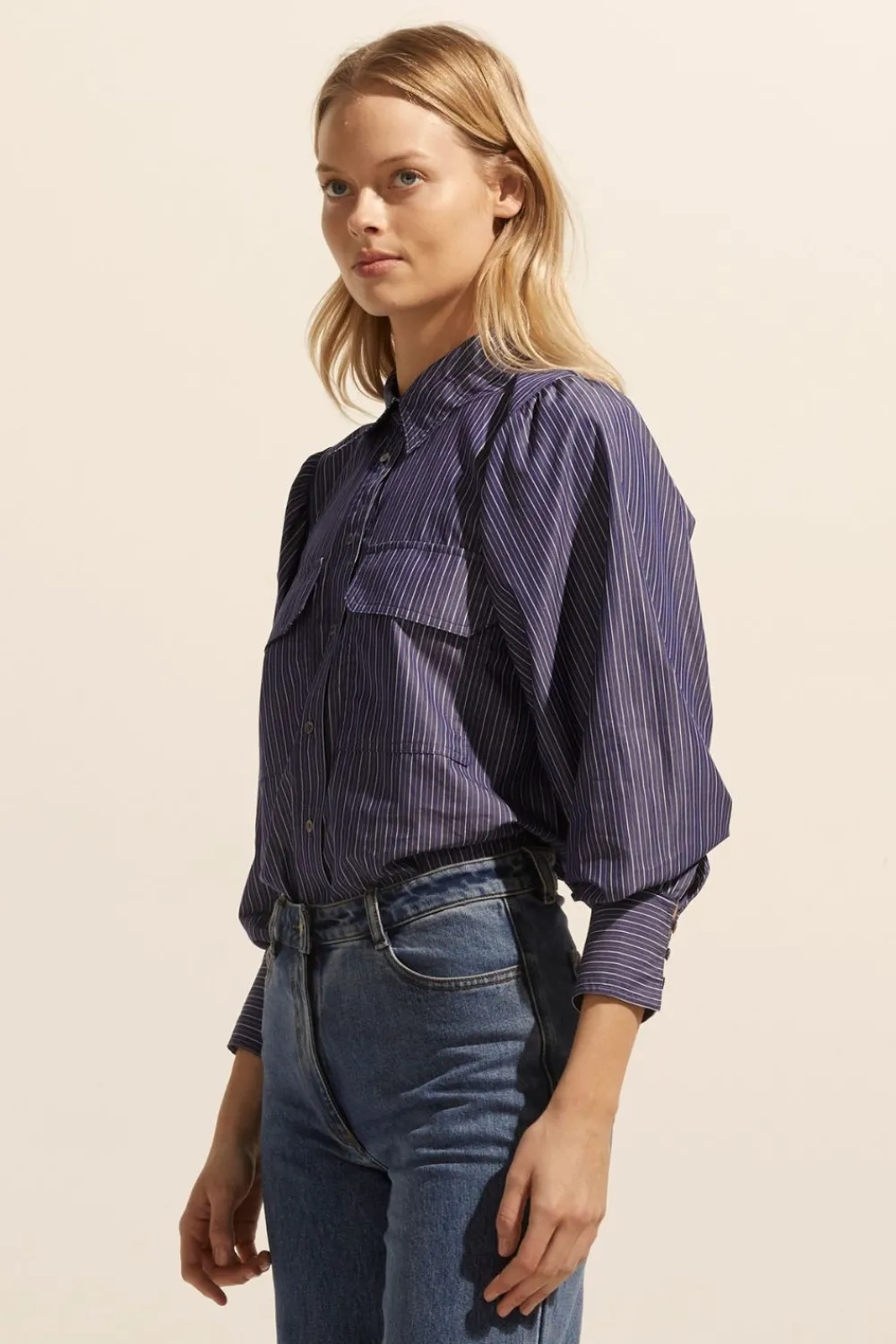 zoe kratzmann Underpin Top-Yale Stripe|Women Tops