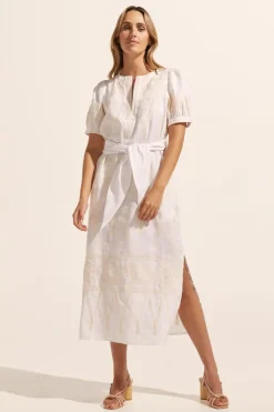 zoe kratzmann Unify Dress-Porcelain Embroid|Women Dresses