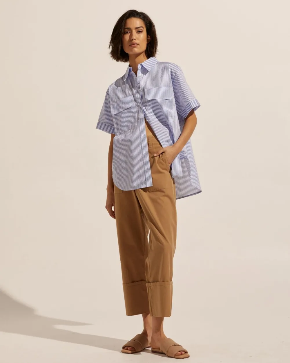 zoe kratzmann Unite Top-Ocean Stripe|Women Tops