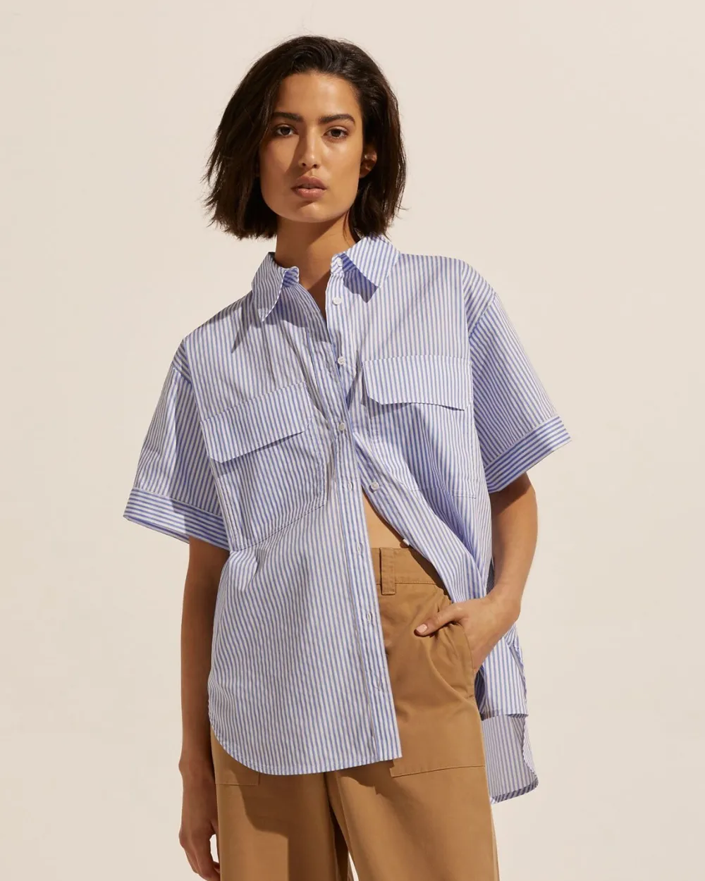 zoe kratzmann Unite Top-Ocean Stripe|Women Tops