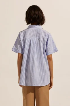zoe kratzmann Unite Top-Ocean Stripe|Women Tops