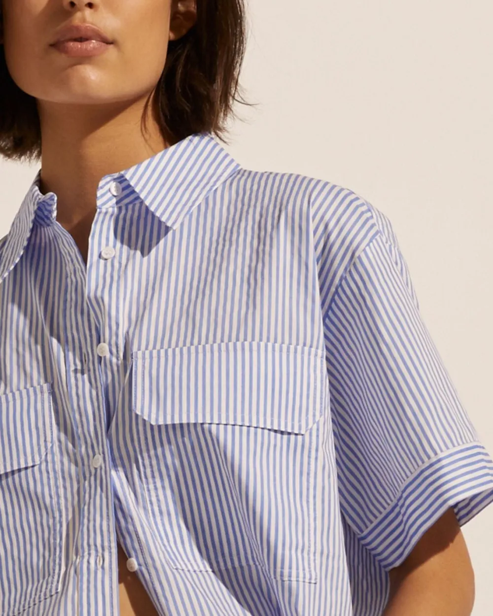 zoe kratzmann Unite Top-Ocean Stripe|Women Tops
