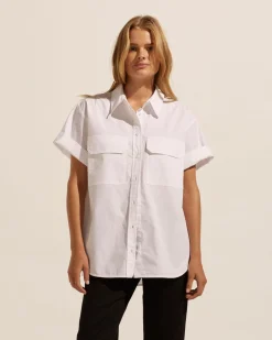 zoe kratzmann Unite Top-Porcelain|Women Tops
