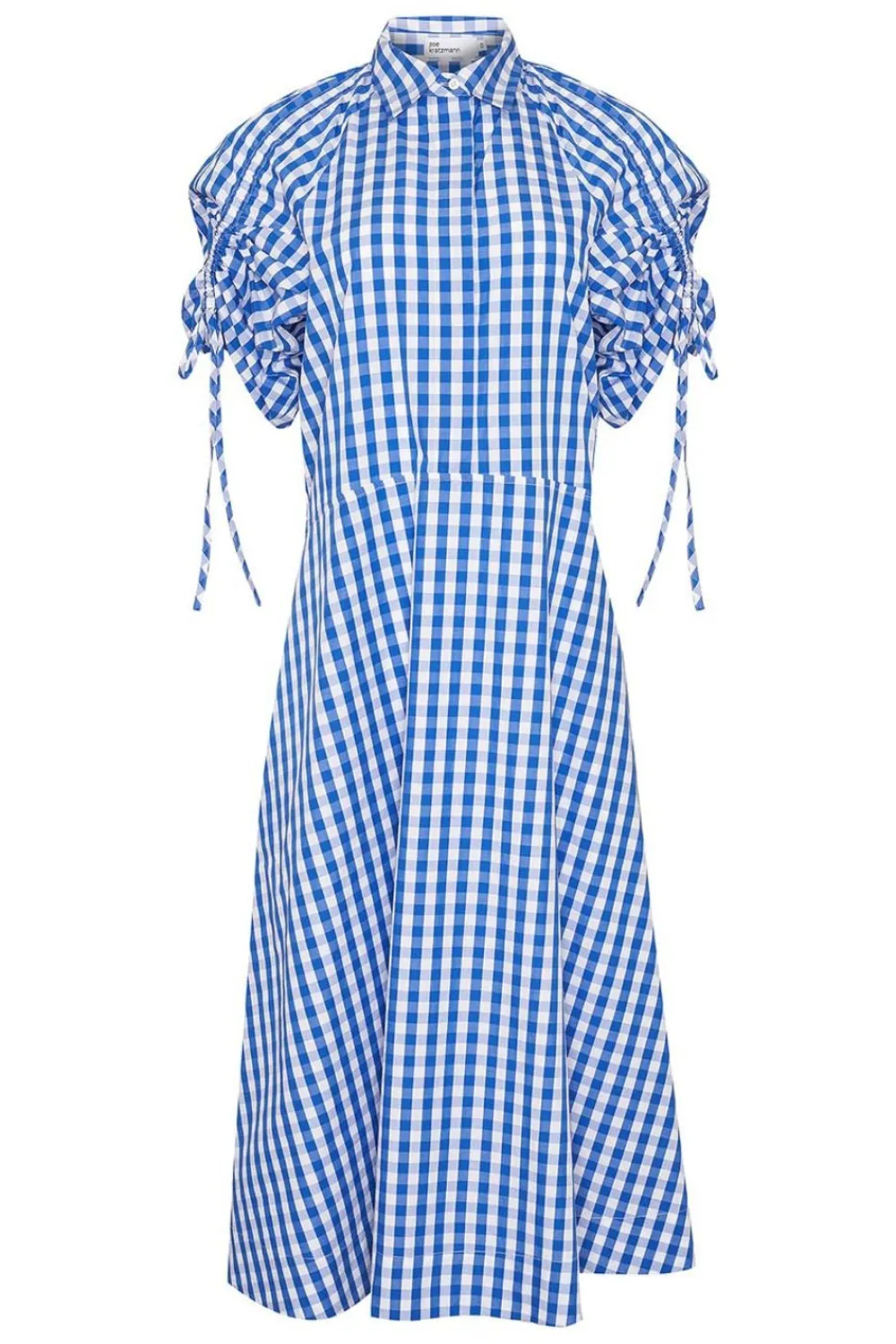 zoe kratzmann Urge Dress-Azure Gingham Check|Women Dresses