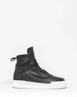 zoe kratzmann Vibe Sneaker-Black Leather|Women Sneakers