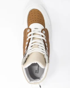 zoe kratzmann Vibe Sneaker-Mocha/White Leather|Women Sneakers