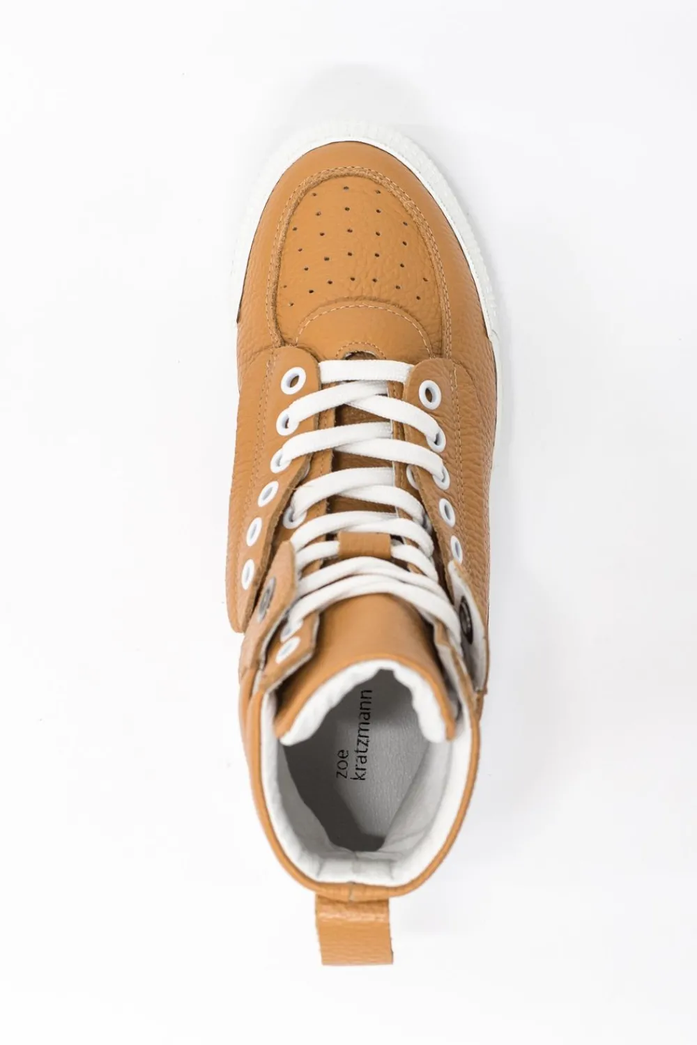 zoe kratzmann Vibe Sneaker-Tan Leather|Women Sneakers