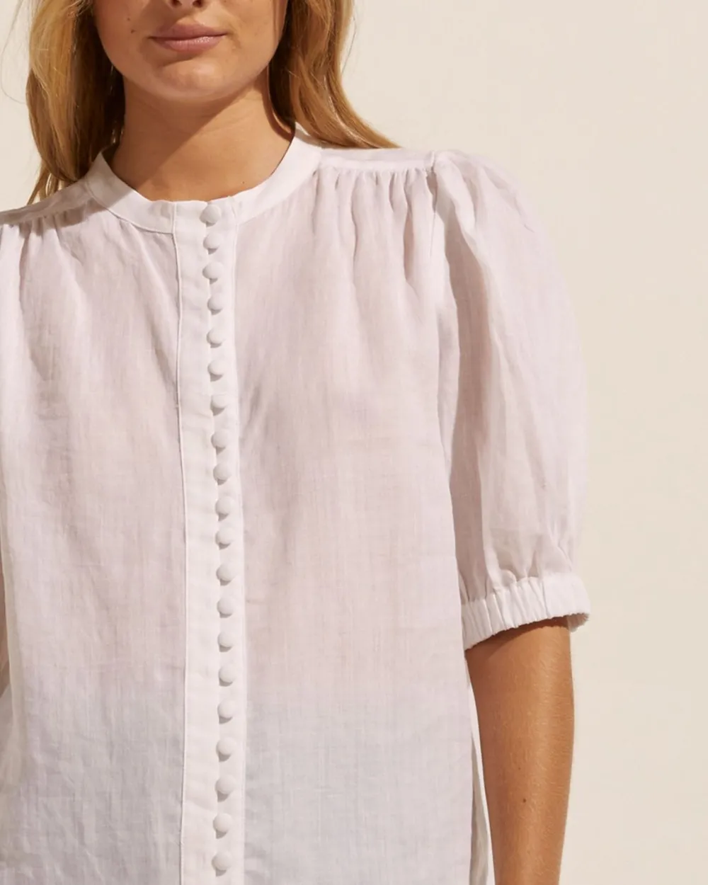 zoe kratzmann Virtue Top-Porcelain|Women Tops