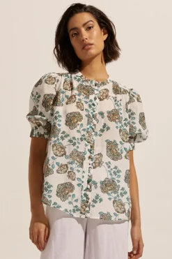 zoe kratzmann Virtue Top-Sage Botanic|Women Tops