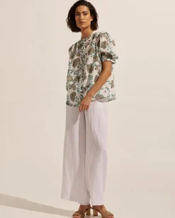 zoe kratzmann Virtue Top-Sage Botanic|Women Tops