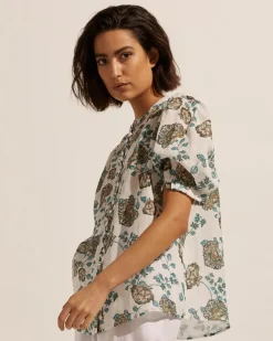 zoe kratzmann Virtue Top-Sage Botanic|Women Tops