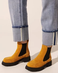 zoe kratzmann Vixen Boot-Mustard Suede|Women Boots