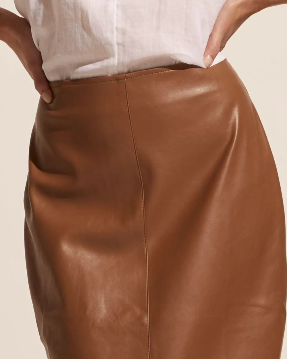 zoe kratzmann Vortex Skirt-Caramel|Women Bottoms
