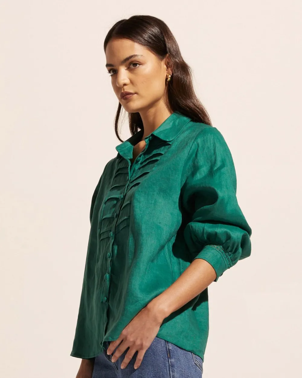 zoe kratzmann Voyage Top-Juniper|Women Tops