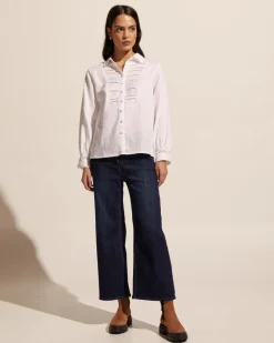 zoe kratzmann Voyage Top-Porcelain|Women Tops