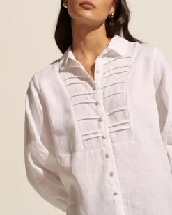 zoe kratzmann Voyage Top-Porcelain|Women Tops