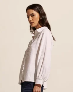 zoe kratzmann Voyage Top-Porcelain|Women Tops